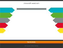 Tablet Screenshot of minecraft-seed.com